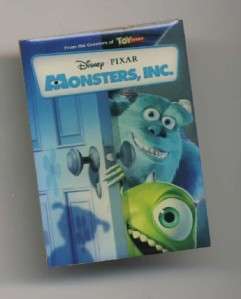 DISNEY MONSTERS, INC MIKE & SULLEY POSTER DVD GIFT PIN  