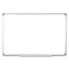 Bi silque Dry Erase Boards, 3 x 4, White Board/Stainles​s 