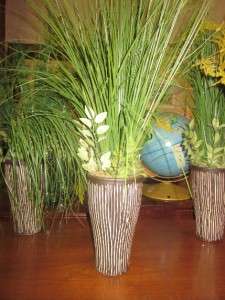 Silk Plant with Vase  