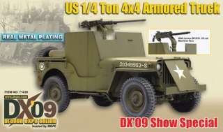 Dragon DX09 US 1/4 Ton 4x4 Armored Truck with .50 Cal. and Bonus .30 