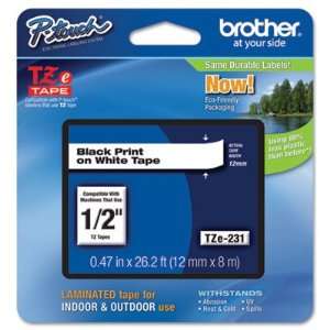 Brother P Touch TZ/TZe Series Standard Adhesive Laminated 