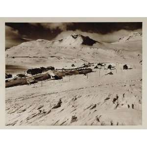   Station Winter Finse Norway   Original Photogravure