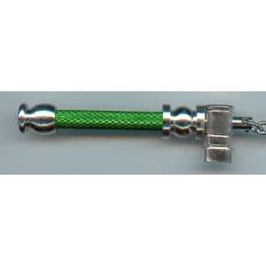  Green Laser Die Cut Keychain Pipe NEW 