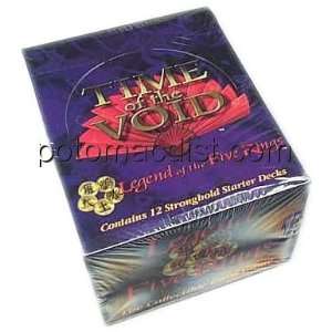   Five Rings [L5R] CCG Time of the Void Starter Deck Box Toys & Games