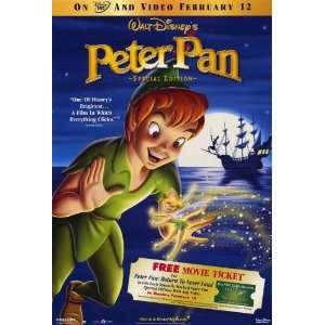  Peter Pan Special Edition (2002) 27 x 40 Movie Poster 