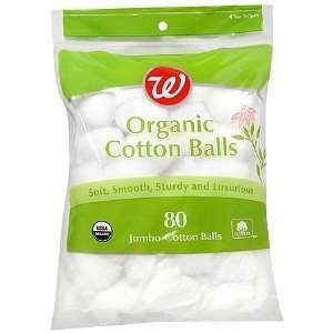   Organic Cotton Balls, 80 ea Beauty