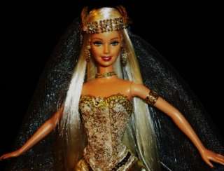 Greek Goddess of the Harvest Demeter ~ OOAK Barbie doll Golden Goddess 