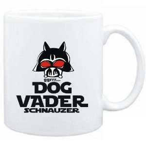  Mug White  DOG VADER  Schnauzer  Dogs Sports 