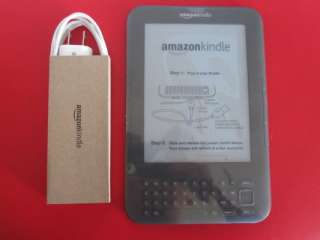  Kindle Keyboard 4GB, Wi Fi + 3G, 6in Graphite BY ONWER**NEW 