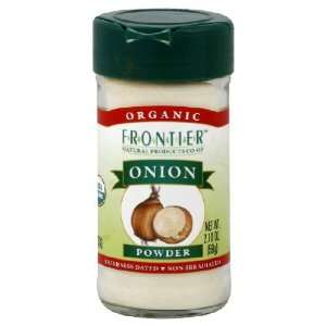 Frontier Certified Organic White Onion Powder    2.1 oz  