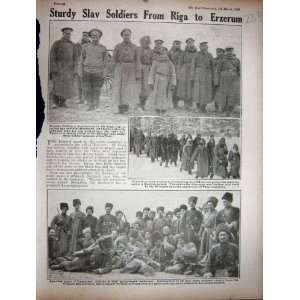  1916 WW1 Russian Soldiers Turkish Prisoners Caucasian 