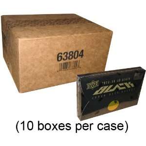  # SEALED 10 BOX CASE   2008/09 Upper Deck NHL Black Hockey 