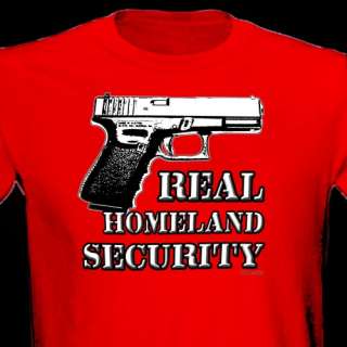 Real Homeland Security Glock Colt 45 Auto Pistol Funny Guns