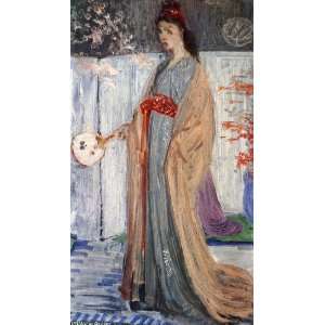 FRAMED oil paintings   James Abbott McNeill Whistler   24 x 42 inches 