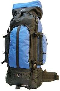 ROYAL BLUE Extra Large Backpack Camping 4700 CI Pack  