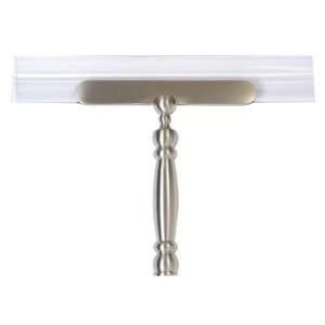  Traditional Shower Squeegee with Wall Hung Bracket Finish 