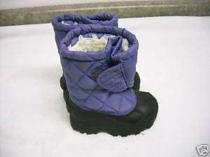Girls Toddler Snow Winter Boots Size 5 Crater Ridge  