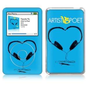   iPod Classic  80 120 160GB  Artist Vs Poet  Favorite Fix Skin 