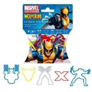 Wolverine Silly Bandz Marvel Comics   240 Pieces   12 Bags 