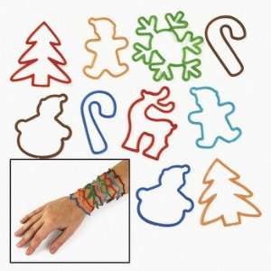   CHRISTMAS SILLY BANDS   ASSORTED HOLIDAY WRIST BANDZ 