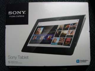 Sony Tablet S 16GB, Wi Fi, 9.4in   Black 027242830592  