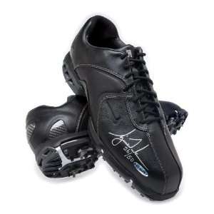  Tiger Woods Autographed Nike Air Tour TW 8.5 Shoes (Black 