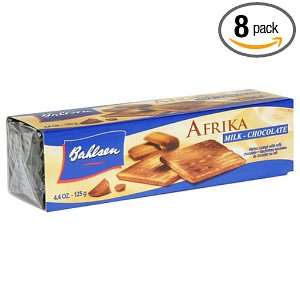 Bahlsen Afrika Wafers, Milk, 4.4 Ounce Boxes (Pack of 8)  