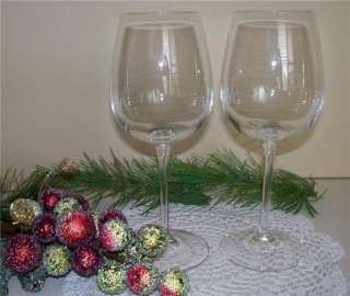 Cristal dArques FRANCE CENOLOGUE Wine Glasses 2 NIB  