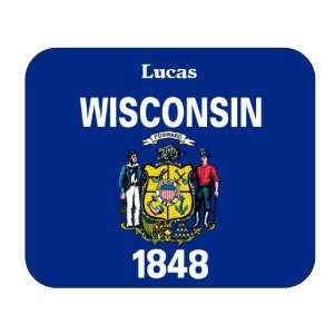  US State Flag   Lucas, Wisconsin (WI) Mouse Pad 