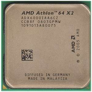   X2 6000   3 GHz Dual Core ADA6000IAA6CZ Processor 683728078645  