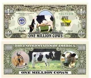 Holy Cow Million Dollar Farm Bills (5/$2.50)  