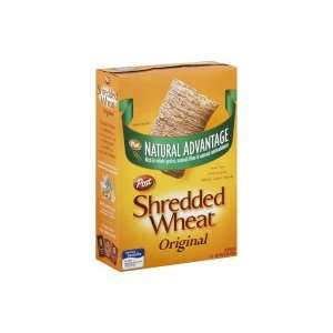 Post Shredded Wheat Cereal, Original, 15 oz (Pack of 4)  