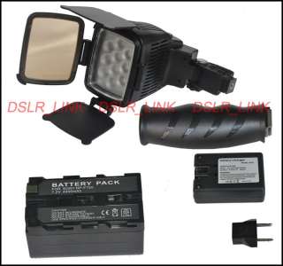10 LED 5012 Video Light Lighting Kit 5500k 6500k for Camcorder/Camera 