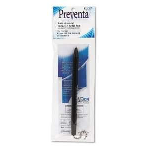   Agion antimicrobial technology protects the pen.   Medium point