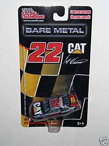 rare 2003 #22 Scott Wimmer Bare Metal CAT NASCAR  