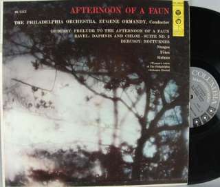 DEBUSSY Afternoon Of A Faun ORMANDY Columbia ML 5112 6i  