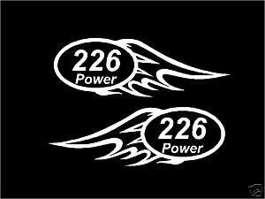 226 Power Decal for Ford Flathead Mercury  