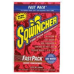 Sqwincher .6 Ounce Fast Pack Liquid Concentrate Cherry Electrolyte 