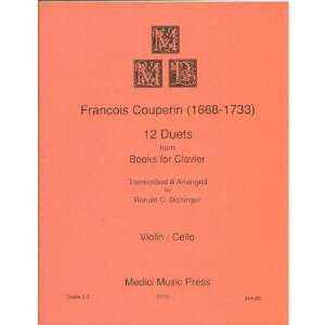  Couperin, Francois   12 Duets From Books For Clavier 