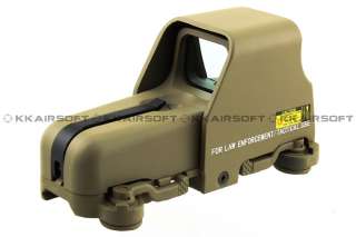 Tan Red and Green Dot 553 Holographic Sight 01875  