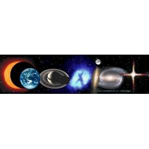  Coexist in Cosmic Images Fridge Magnet Automotive