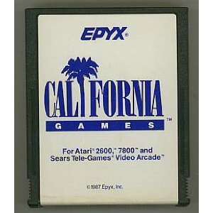 Epyx California Games for Atari 2600, 7800 and  Tele games Video 