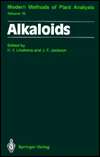 Alkaloids, (0387527389), J. F. Jackson, Textbooks   