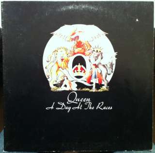 QUEEN a day at the races LP 6E 101 VG+ 1976 Vinyl Sterling Orig 