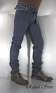 Trouser Pants Men LANVIN Paris Slim Blu Limited Edition Exclusive New 