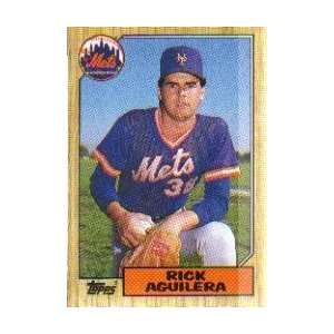  Rick Aguilera 1987 Topps Card #103