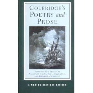  Coleridges Poetry and Prose (Norton Critical Edition) 1st 