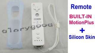 2x Remote Motion Plus Inside and Nunchuck For Wii 2in 1  