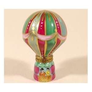  Hot Air Balloon French Porcelain Limoges Box