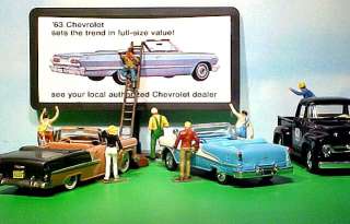 1963 Chevrolet Impala SS Convert Billboard O Train 1/43  